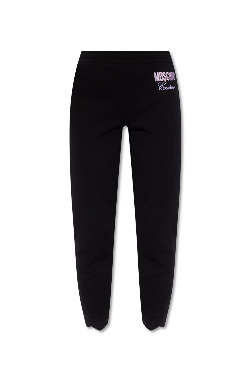 Moschino Logo-embroidered sweatpants