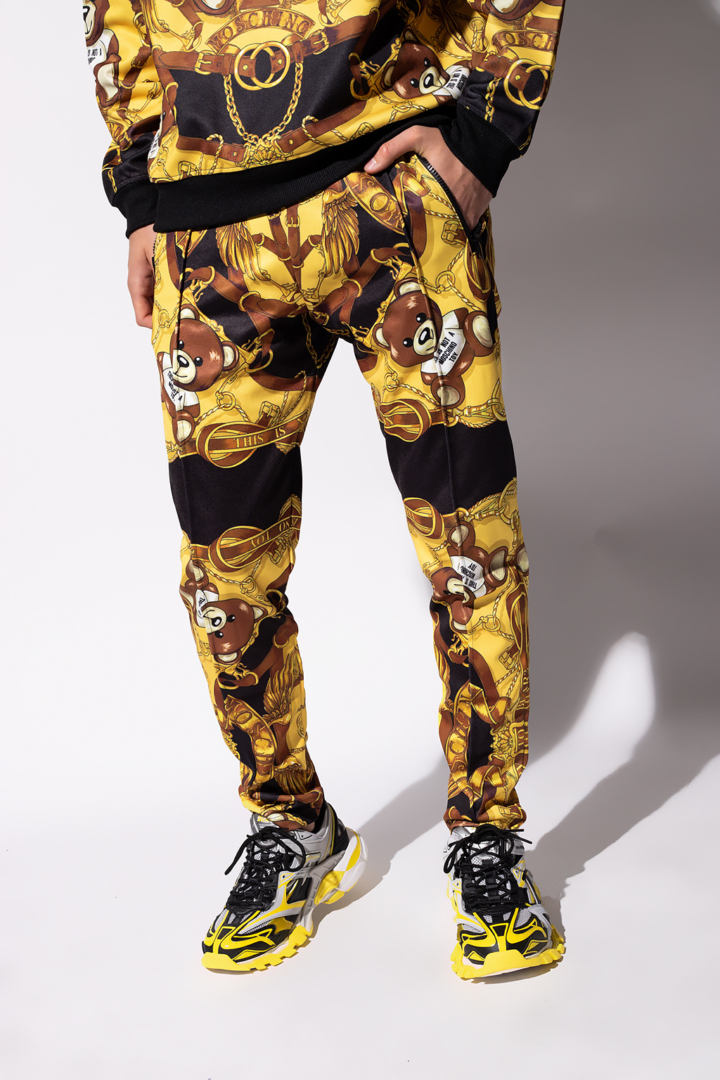 Moschino Patterned sweatpants