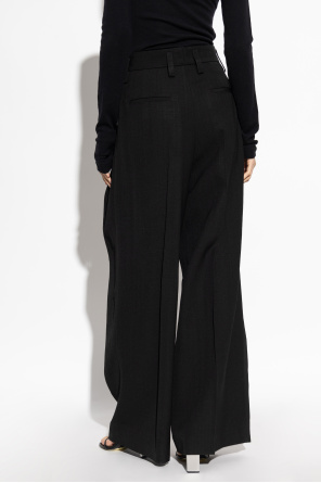 JIL SANDER Pleated trousers