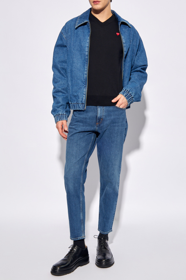 Theory Tapered leg jeans