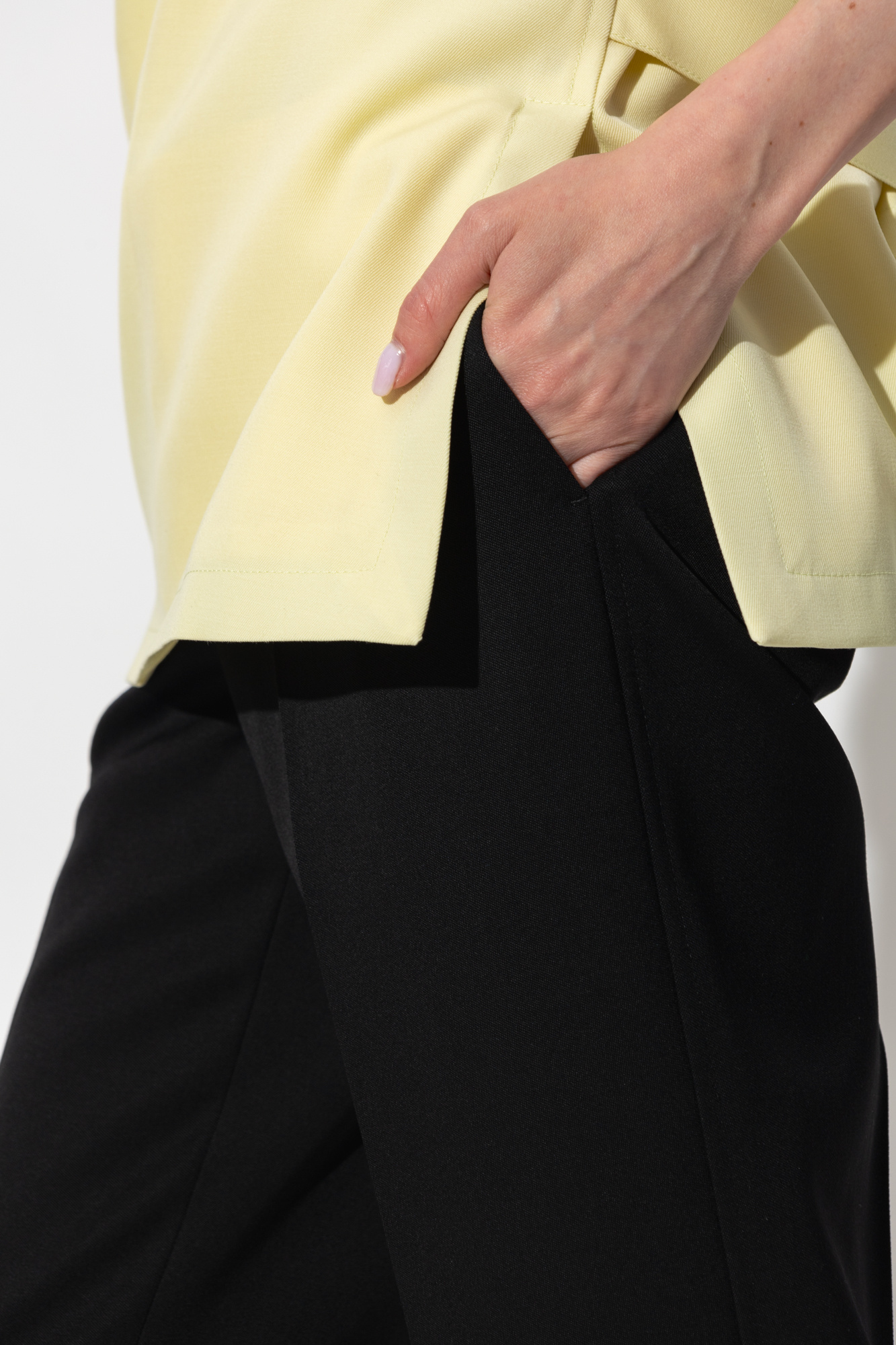 JIL SANDER Pleat-front trousers