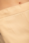 JIL SANDER beige Wide leg trousers