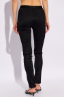 Helmut Lang Kenzo striped straight-leg jeans