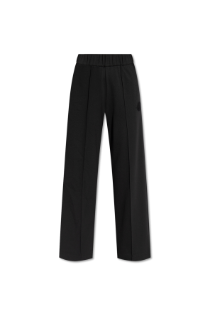 Trousers with hem slits od Moncler
