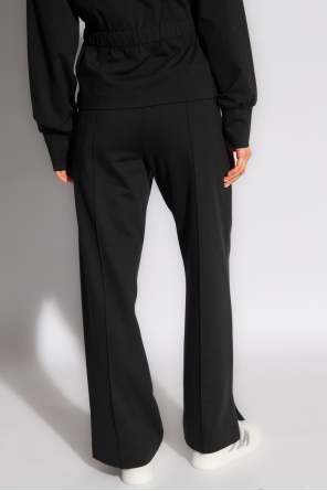 Moncler Trousers with hem slits