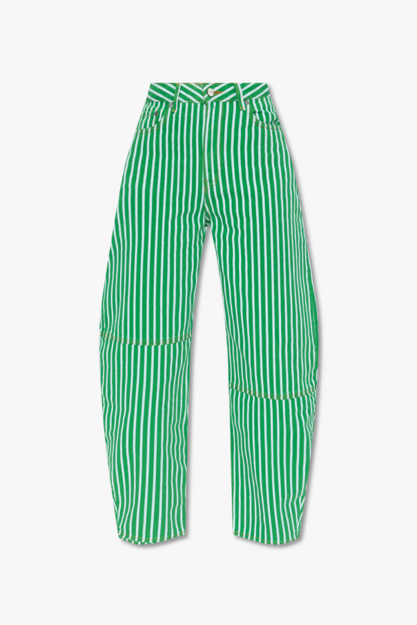 Ganni Striped jeans