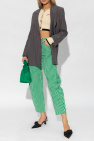 Ganni GREEN Striped jeans