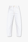 Ganni WHITE Jeans with logo