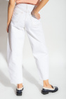 Ganni WHITE Jeans with logo