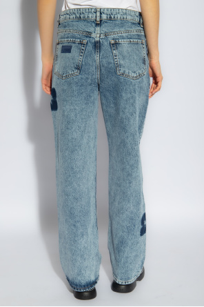 Ganni Straight-Leg Jeans