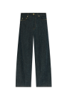 Ganni NAVY BLUE Jeans with pockets