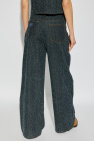 Ganni NAVY BLUE Jeans with pockets