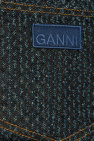 Ganni NAVY BLUE Jeans with pockets