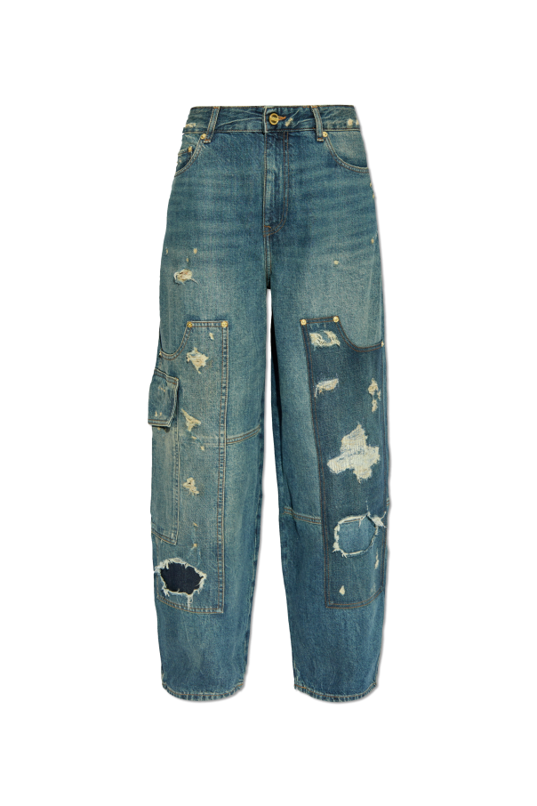 Ganni Jeans with logo