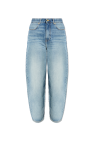 Ganni BLUE Wide-leg jeans