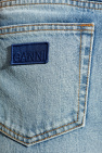 Ganni BLUE Wide-leg jeans