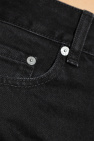 Ganni BLACK Jeans with logo