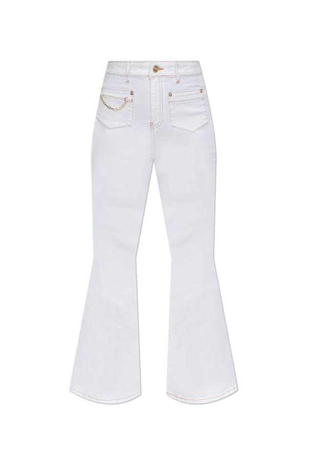 Ganni Vaqueros de pierna acampanada