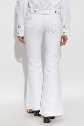 Ganni Vaqueros de pierna acampanada