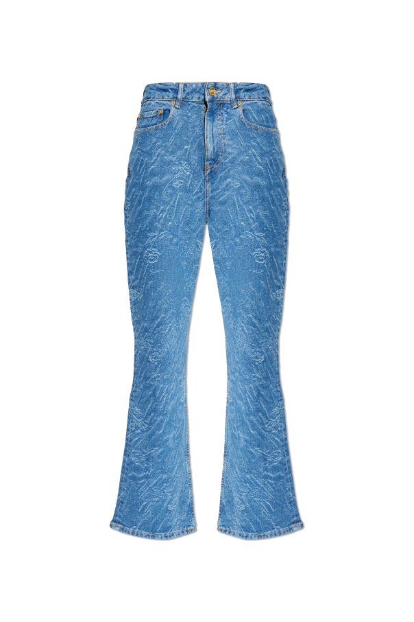 Jeans with flared legs od Ganni