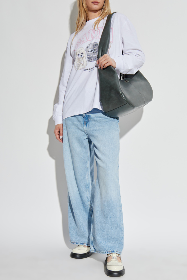 Ganni Wide-leg jeans