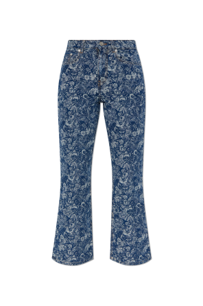 Jacquard jeans