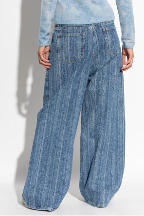Ganni Jeans mit weitem Bein