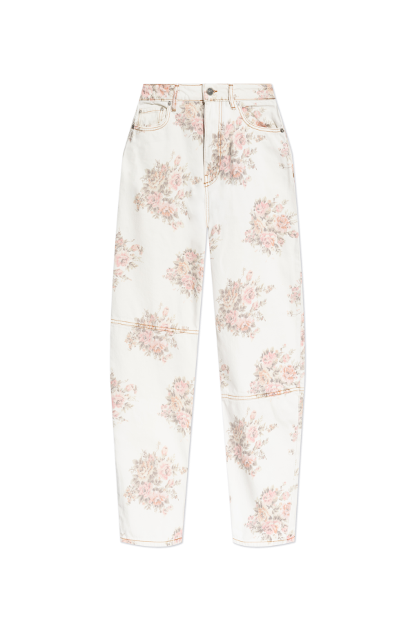 Jeans with floral motif, zdjęcie 1 Jeans with floral motif od Ganni