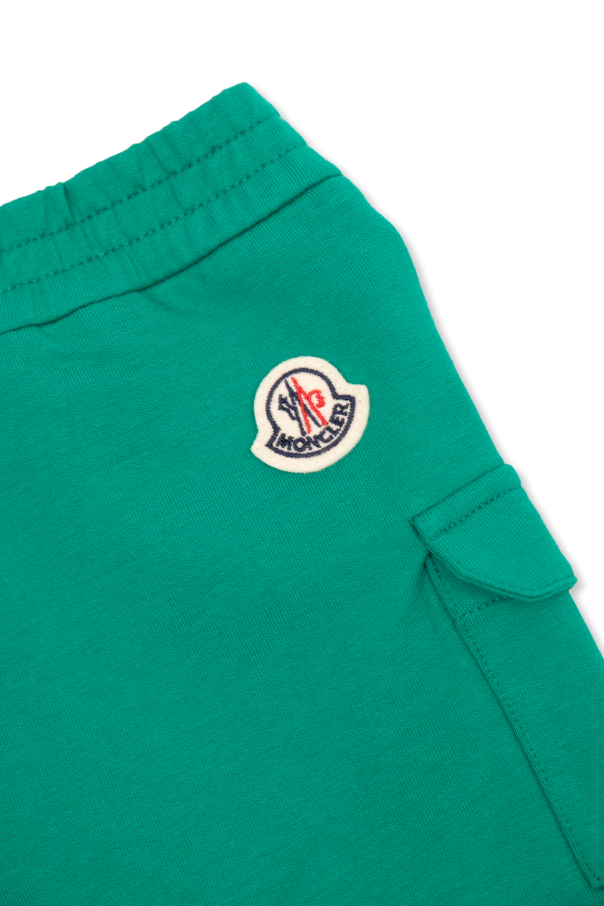 Moncler Enfant Shorts with logo