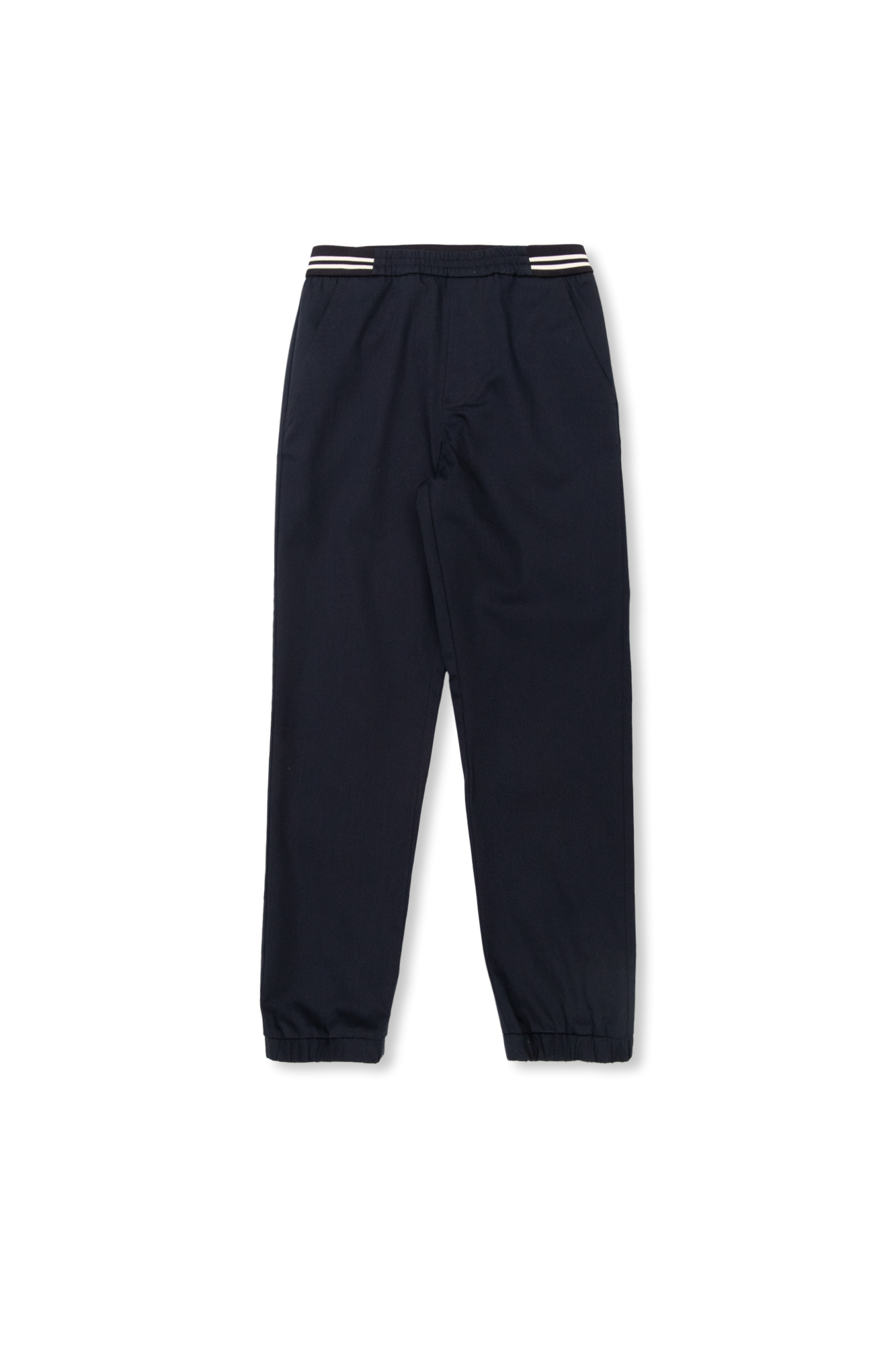 Moncler Enfant Trousers with logo patch