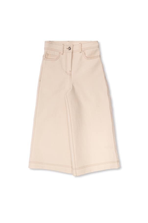 Moncler Enfant Trousers with wide legs