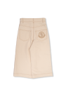 Moncler Enfant cream Trousers with wide legs