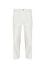Moncler cream Pants with logo