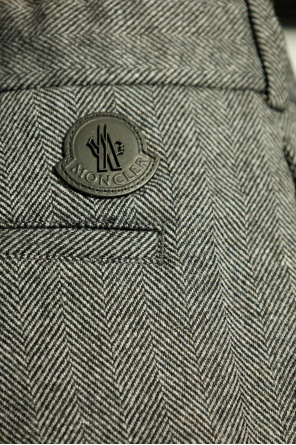 Moncler Wełniane spodnie