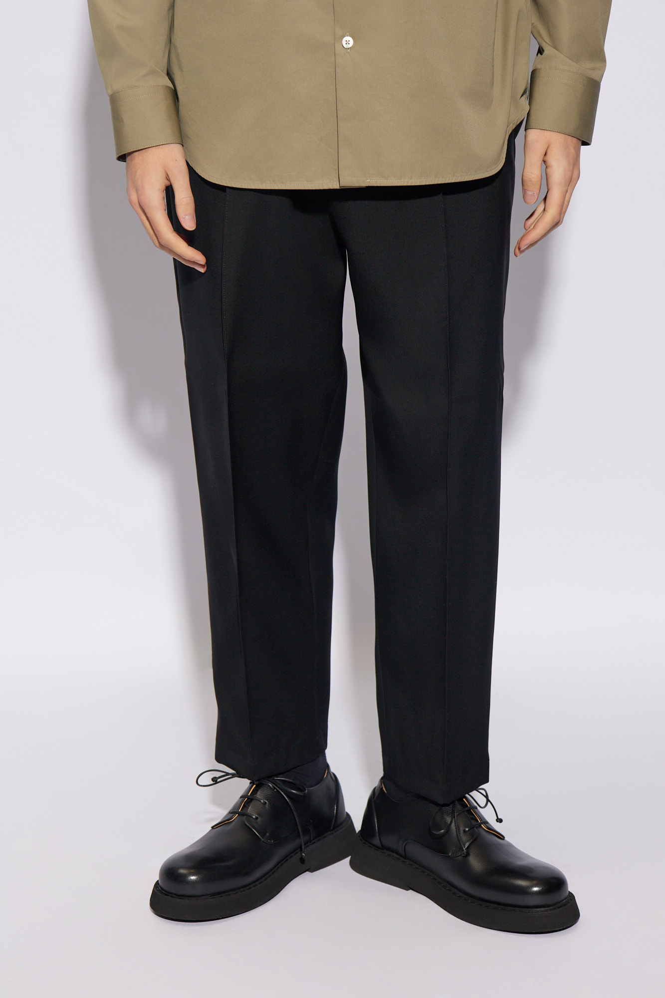 JIL SANDER Tapered leg And trousers