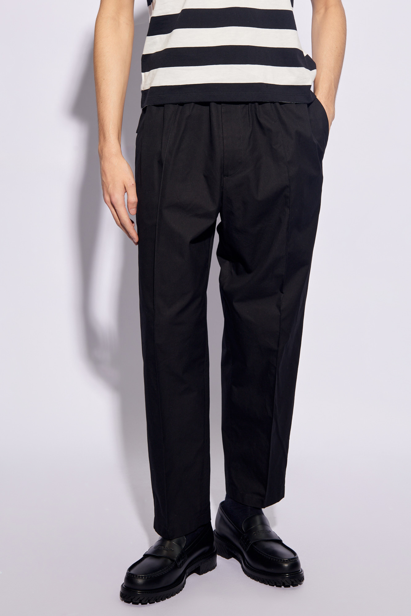 JIL SANDER Cotton trousers