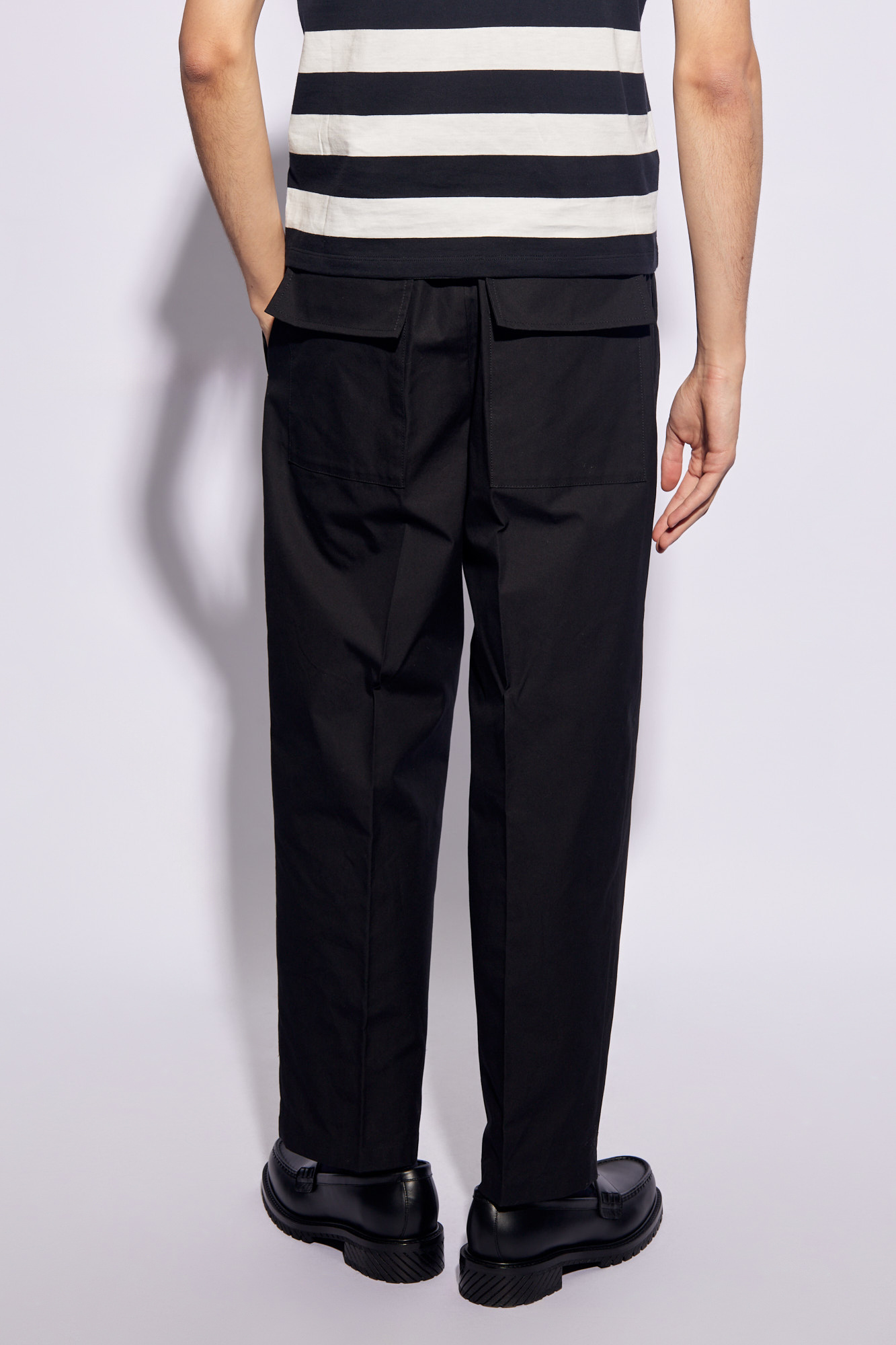 JIL SANDER Cotton trousers