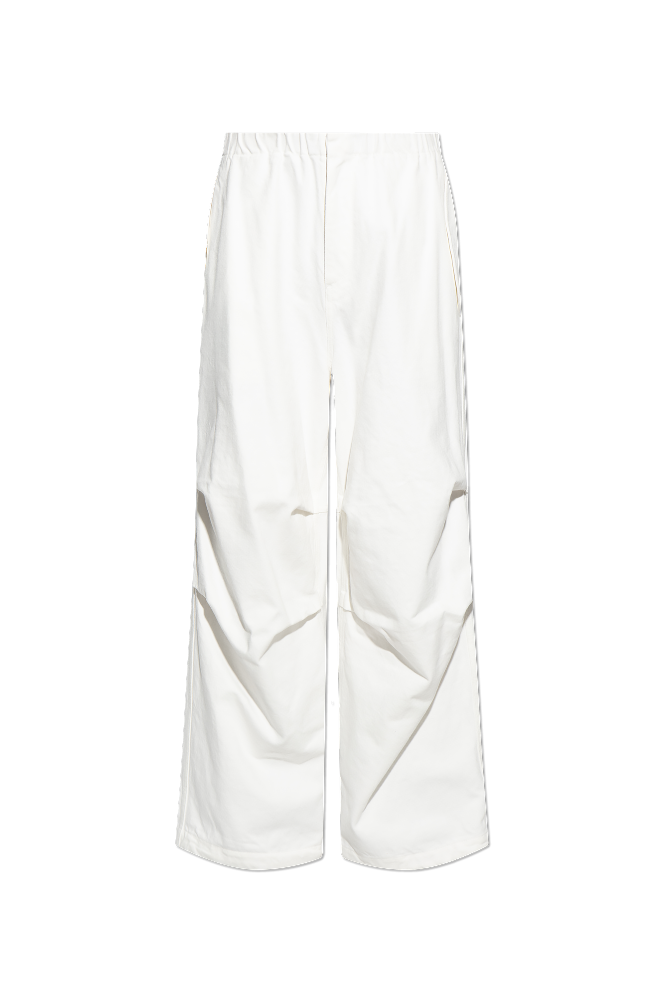 JIL SANDER Relaxed-fitting cotton trousers