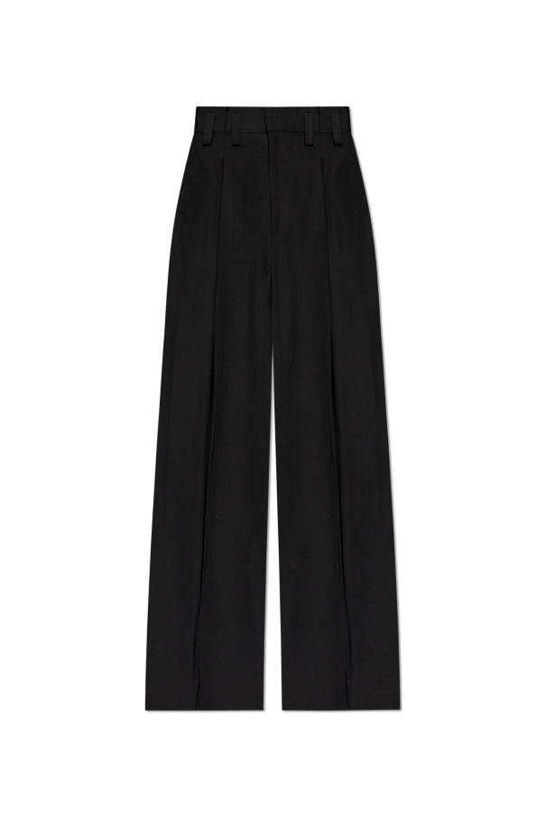 Pleat front trousers od JIL SANDER
