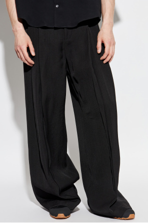 JIL SANDER Pantalones con pliegues