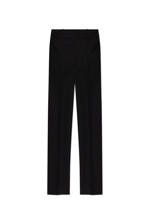 Wool pleated trousers od JIL SANDER