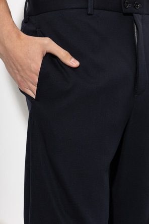 JIL SANDER Wool Trousers with Crease