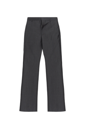 Wool Pleated Trousers