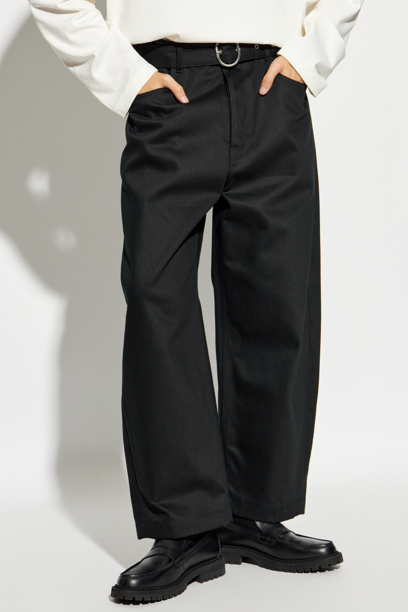 JIL SANDER Wide-leg jeans