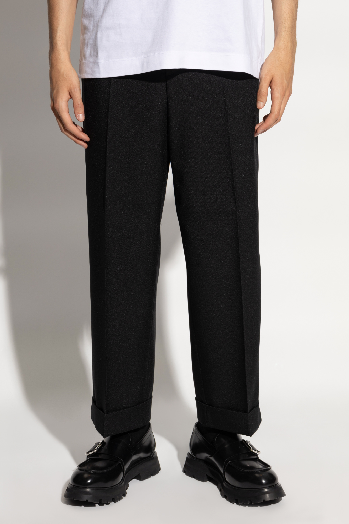 JIL SANDER Pleated -detail trousers