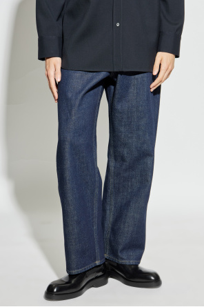 JIL SANDER Jeans with logo