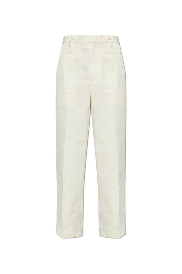 Straight-leg cotton trousers od JIL SANDER