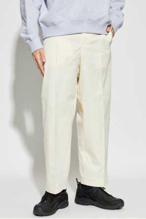 JIL SANDER Baumwollhose mit geradem Schnitt