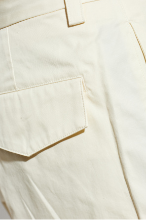 JIL SANDER Baumwollhose mit geradem Schnitt