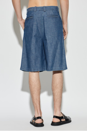 JIL SANDER Pantalones cortos vaqueros